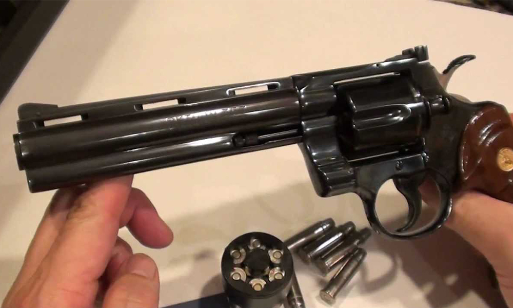 Súng đồ chơi Colt Anaconda bắn đạn xốp Python và ZP5 bản màu siêu thật   Hitman Store