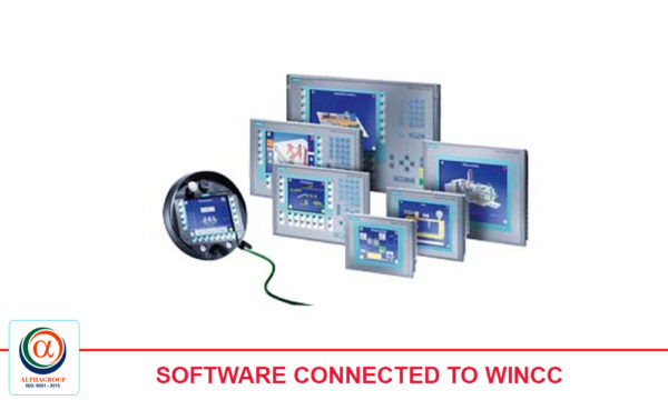 SOFTWARE CONNECTED TO WINCC