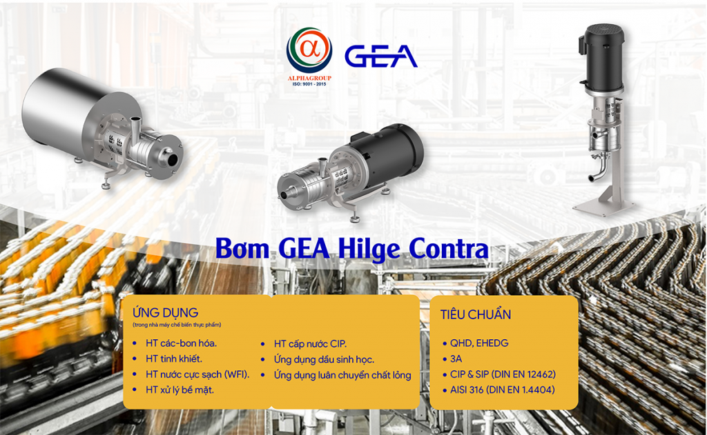 Bơm GEA Hilge Contra - CÔNG TY CỔ PHẦN ALPHAGROUP